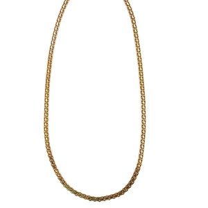Vintage Gold Herringbone/Curb Chain (20”)